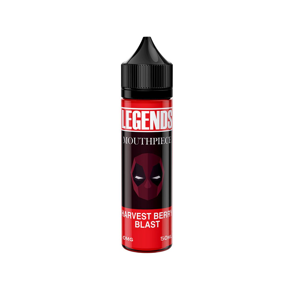 Legends Mouthpiece Harvest Berry Blast 50ml Shortfill E-Liquid