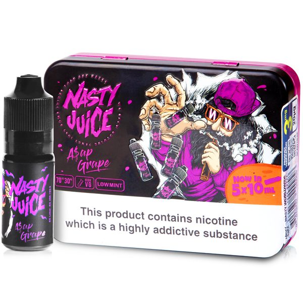 Nasty Juice ASAP Grape E-Liquid 10ml