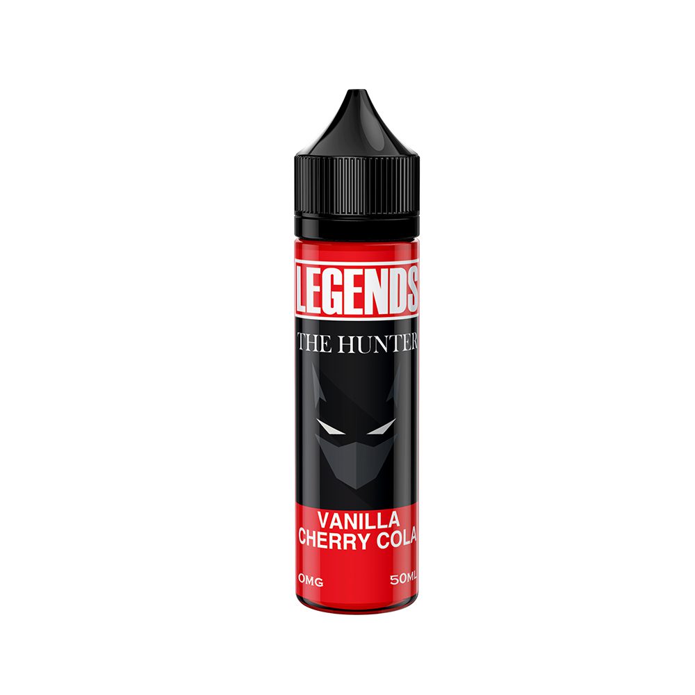 Legends The Hunter Vanilla Cherry Cola 50ml Shortfill E-Liquid
