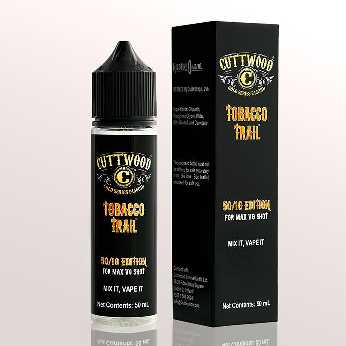 Cuttwood Tobacco Trail 50ml Shortfill E-Liquid