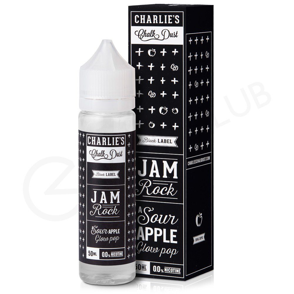 Jam Rock 50ml Shortfill E-Liquid By Charlie's Chalk Dust