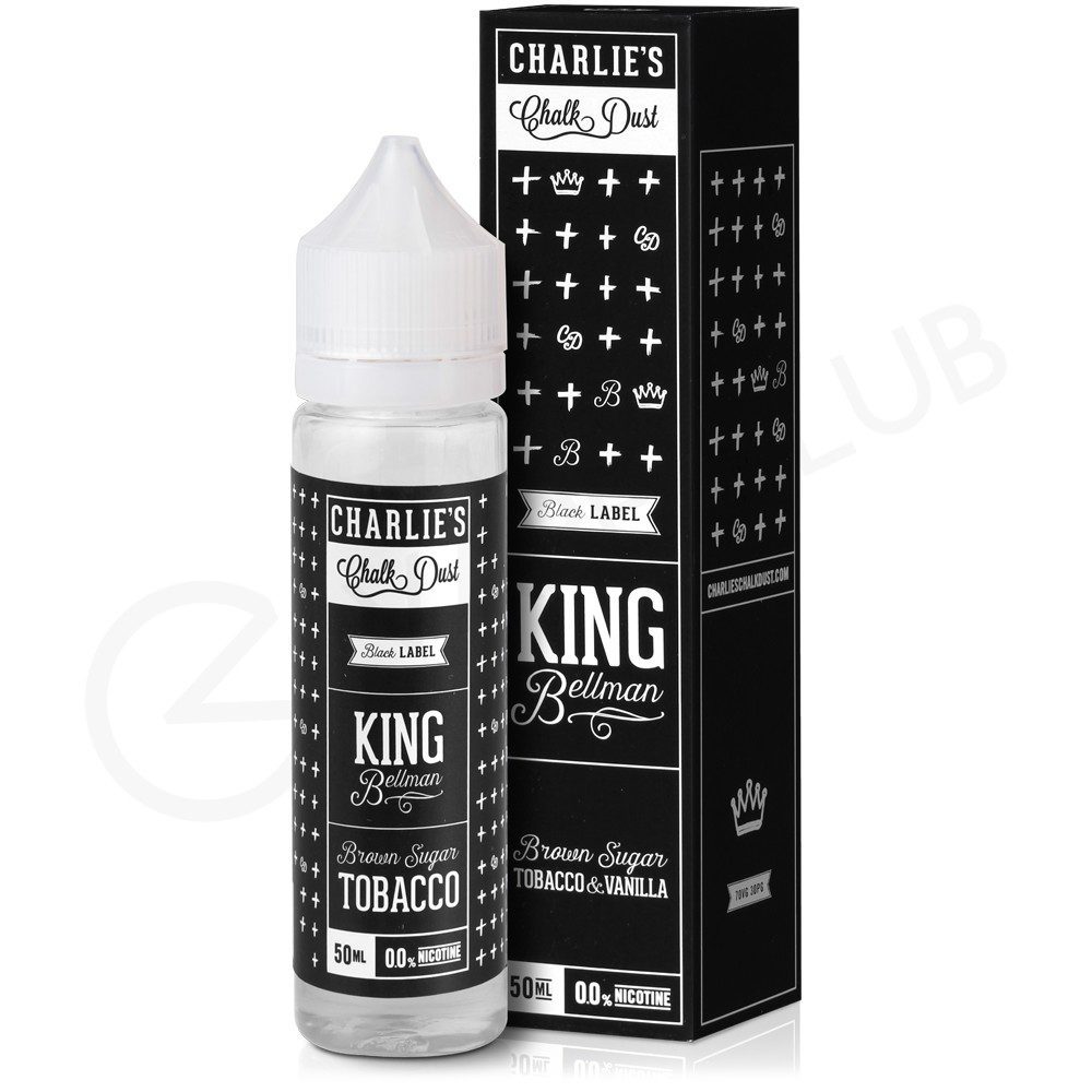 King Bellman 50ml Shortfill E-Liquid By Charlie's Chalk Dust