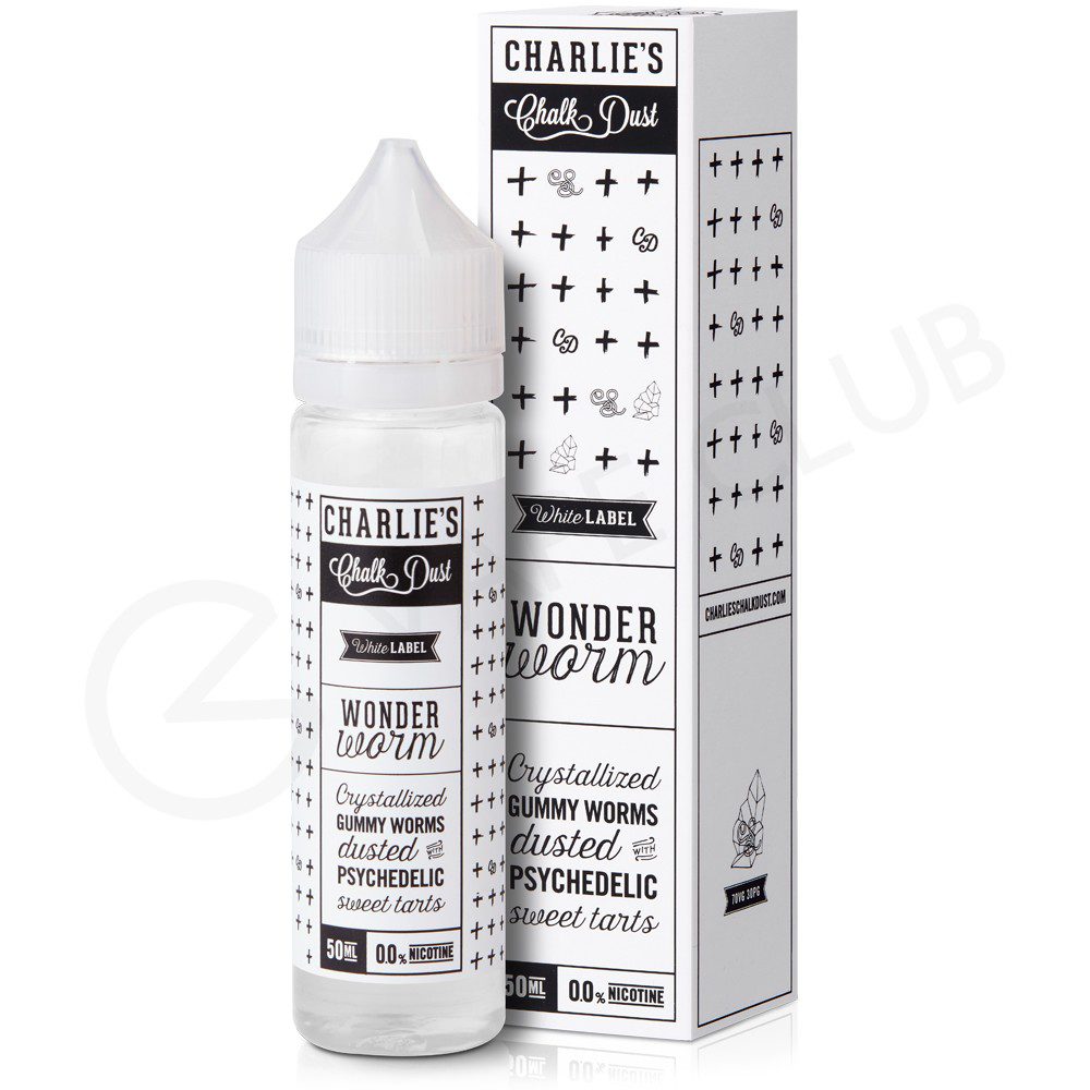 Wonder Worm 50ml Shortfill E-Liquid By Charlie's Chalk Dust