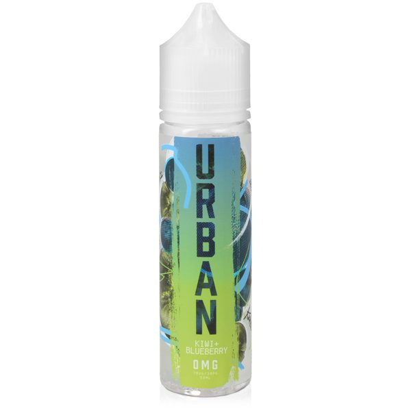 Urban Kiwi & Blueberry 50ml Shortfill E-Liquid