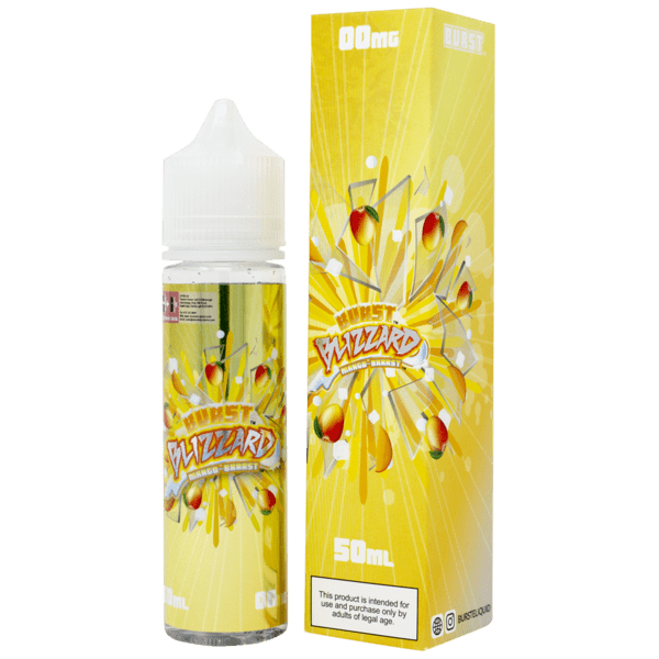 Burst Blizzard Mango-Brrrst 50ml Shortfill E-Liquid