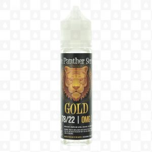 Gold by Panther Series  Dr Vapes E Liquid  50ml Short Fill e1587502611397
