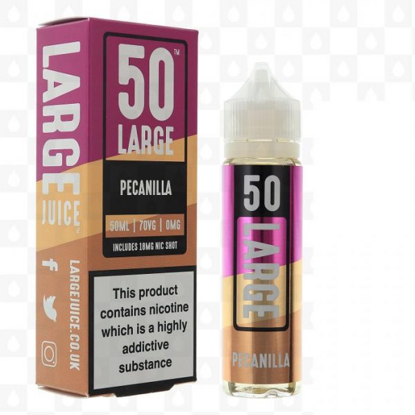 Large Juice 50 Pecanilla 50ml Shortfill E-Liquid