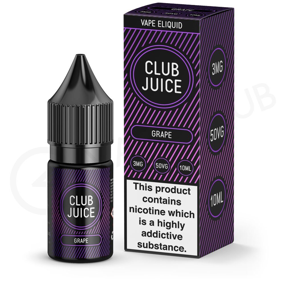Club Juice Grape E-Liquid 10ml