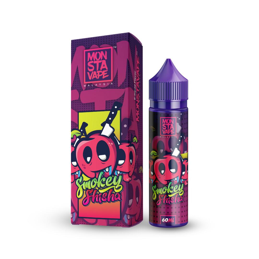 Monsta Vape Smokey Shisha With Mint 50ml Shortfill E-Liquid
