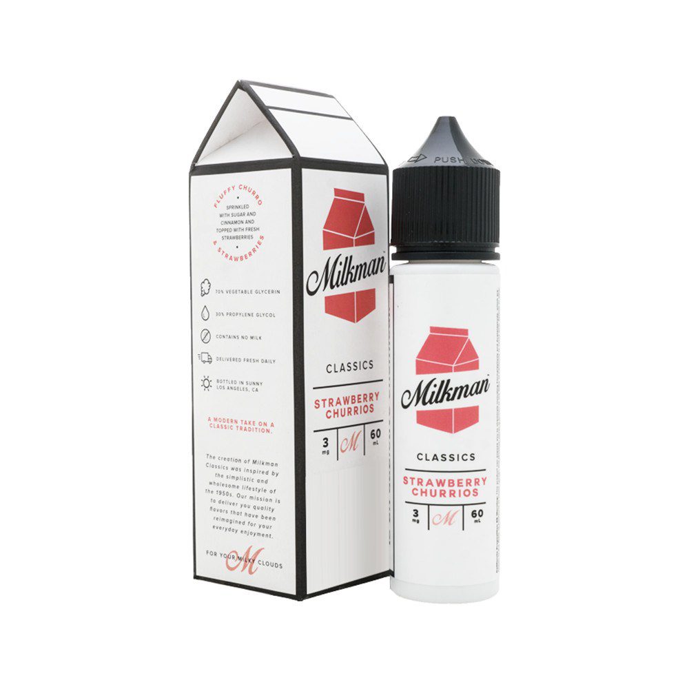 The Milkman Strawberry Churrios 50ml Shortfill E-Liquid