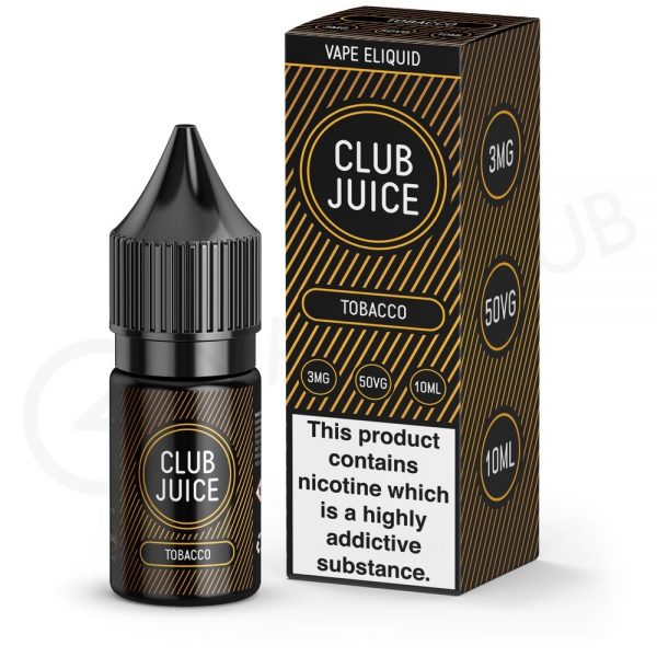 tobacco eliquid by club juice 50 50 2