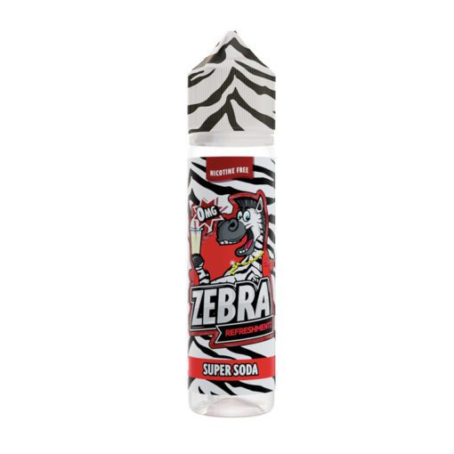 Zebra Refreshmentz Super Soda 50ml Shortfill E-Liquid