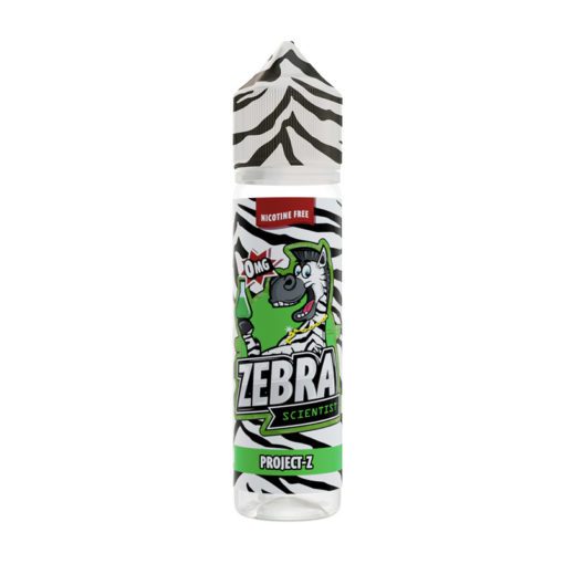 Zebra Scientist Project Z 50ml Shortfill E-liquid