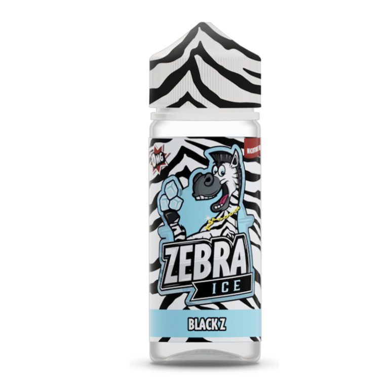 Zebra Ice Black Z 50ml Shortfill E-Liquid