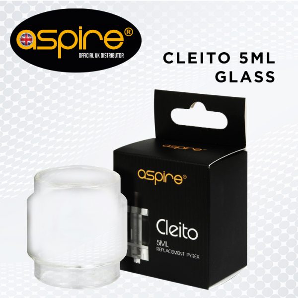 Aspire Cleito 5ml Replacement Glass e1594681317466