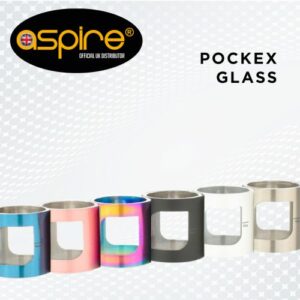 Aspire PockeX Replacement Glass Tube e1594678978947