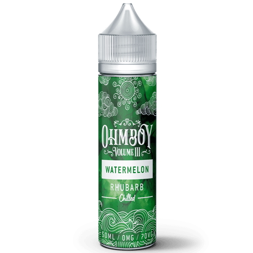 Ohm Boy Watermelon Rhubarb Chilled 50ml E Liquid