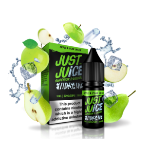 Just Juice Apple Pear On Ice 10ml Nic Salt e1601932571826