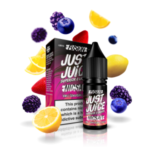 Just Juice Fusion Berry Burst & Lemonade 10ml Nic Salt
