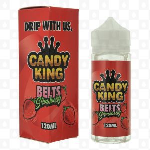 Candy King Belts Strawberry 100ml E-Liquid