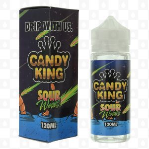 Candy King Sour Worms 100ml E-Liquid