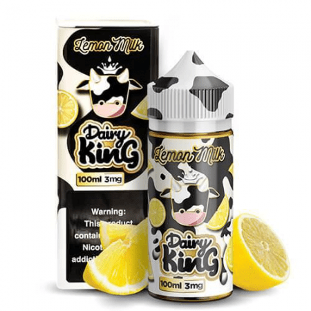 Dairy King Lemon Milk 100ml e1614637631192