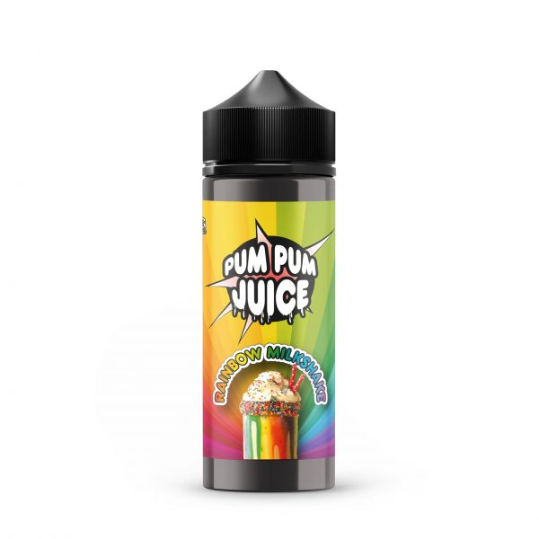 Pum Pum Juice Rainbow Milkshake 100ml e1615158964351