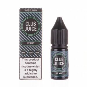 Club Juice Ice Mint E Liquid 10ml e1642816587365
