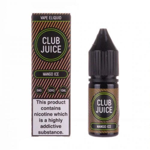 Club Juice Mango Ice E Liquid 10ml e1642816865564