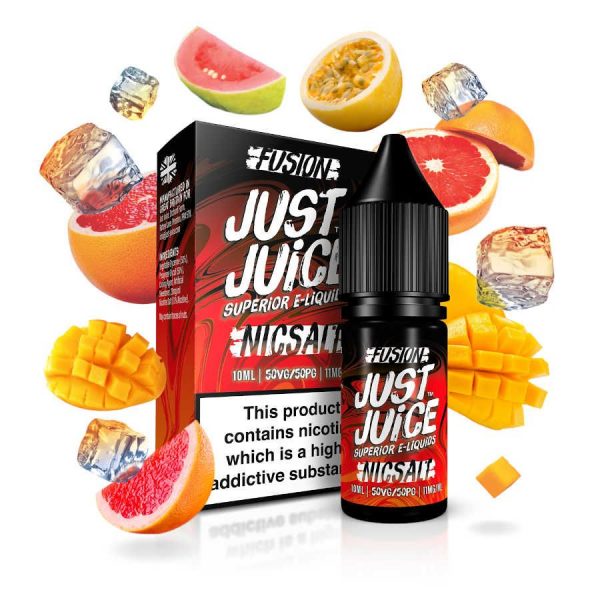 Just Juice Fusion Mango Blood Orange on Ice 10ml Nic Salt E Liquid