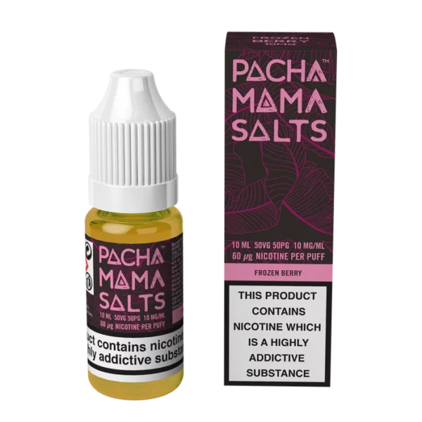Pacha Mama Salts Frozen Berry 10ml Nic Salt E Liquid