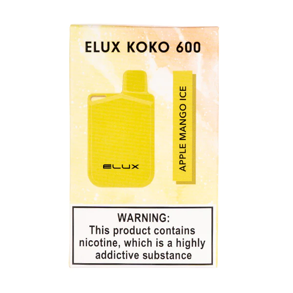 Elux Koko 600 Apple Mango Ice Disposable Vape