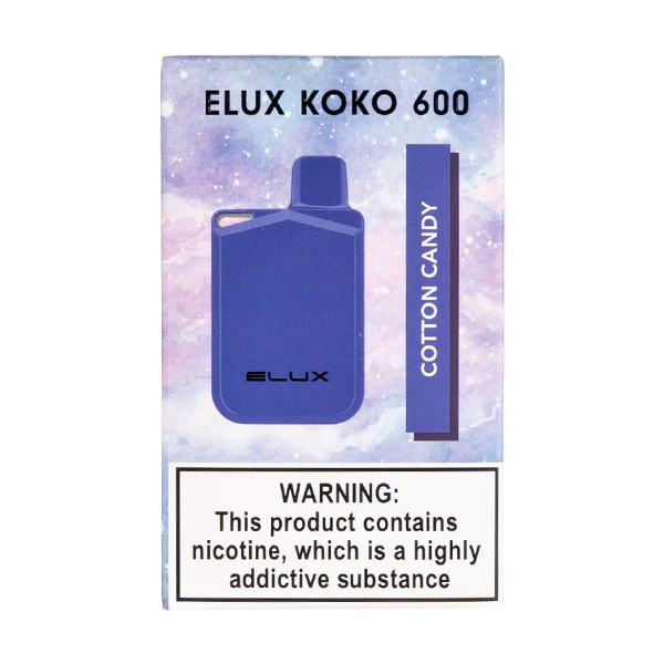 Elux Koko 600 Cotton Candy Disposable Vape