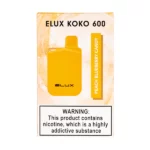 Elux Koko 600 Peach Blueberry Candy Disposable Vape