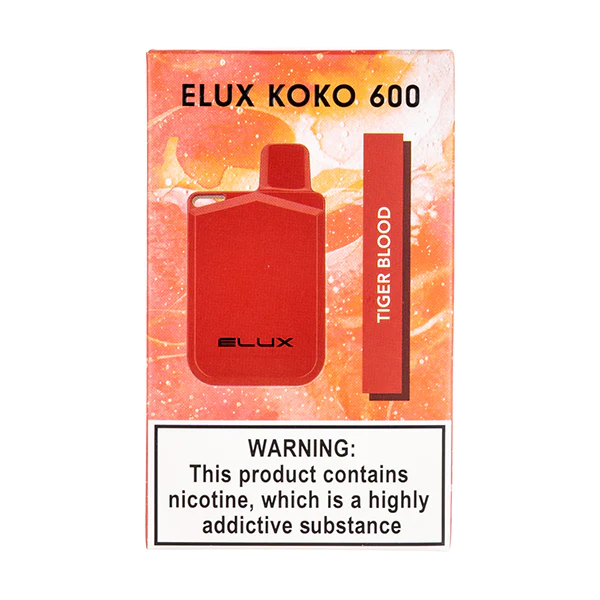 Elux Koko 600 Tiger Blood Disposable Vape