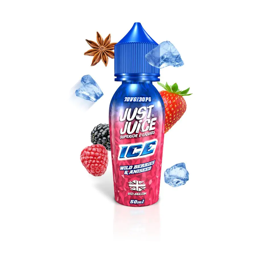 Just Juice Wild Berries Aniseed Ice 50ml E Liquid