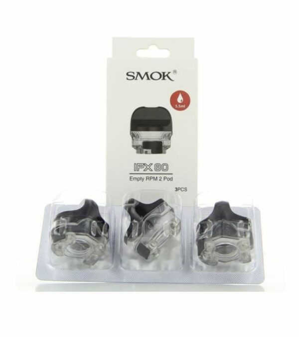 Smok IPX 80 RPM 2 5.5ml Replacement Pods (Pack of 3)