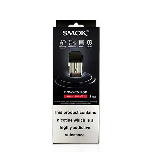 Smok Novo 2x Replacement Pods (Pack of 3)