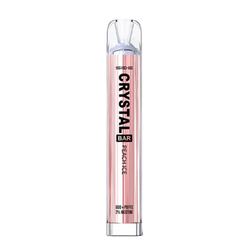 SKE Crystal Bar 600 Peach Ice Disposable Vape