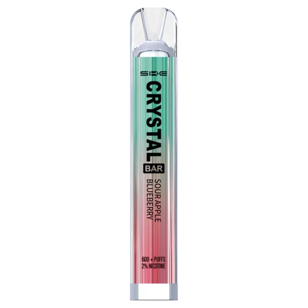 SKE Crystal Bar 600 Sour Apple Blueberry Disposable Vape SKE Crystal Bar 600 Sour Apple Blueberry Disposable Vape