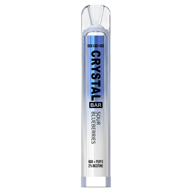 SKE Crystal Bar 600 Sour Blueberries Disposable Vape