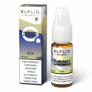 Elf Bar ELFLIQ Blue Razz Lemonade 10ml Nic Salt E Liquid