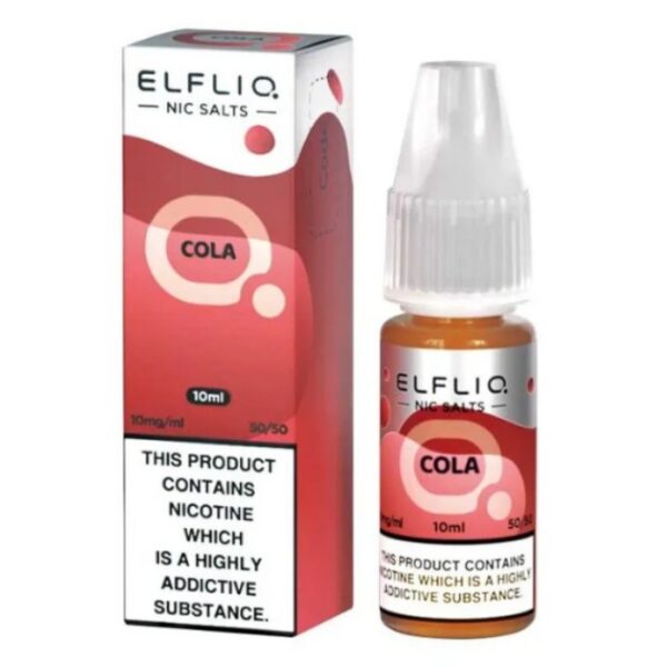 Elf Bar ELFLIQ Cola 10ml Nic Salt E Liquid