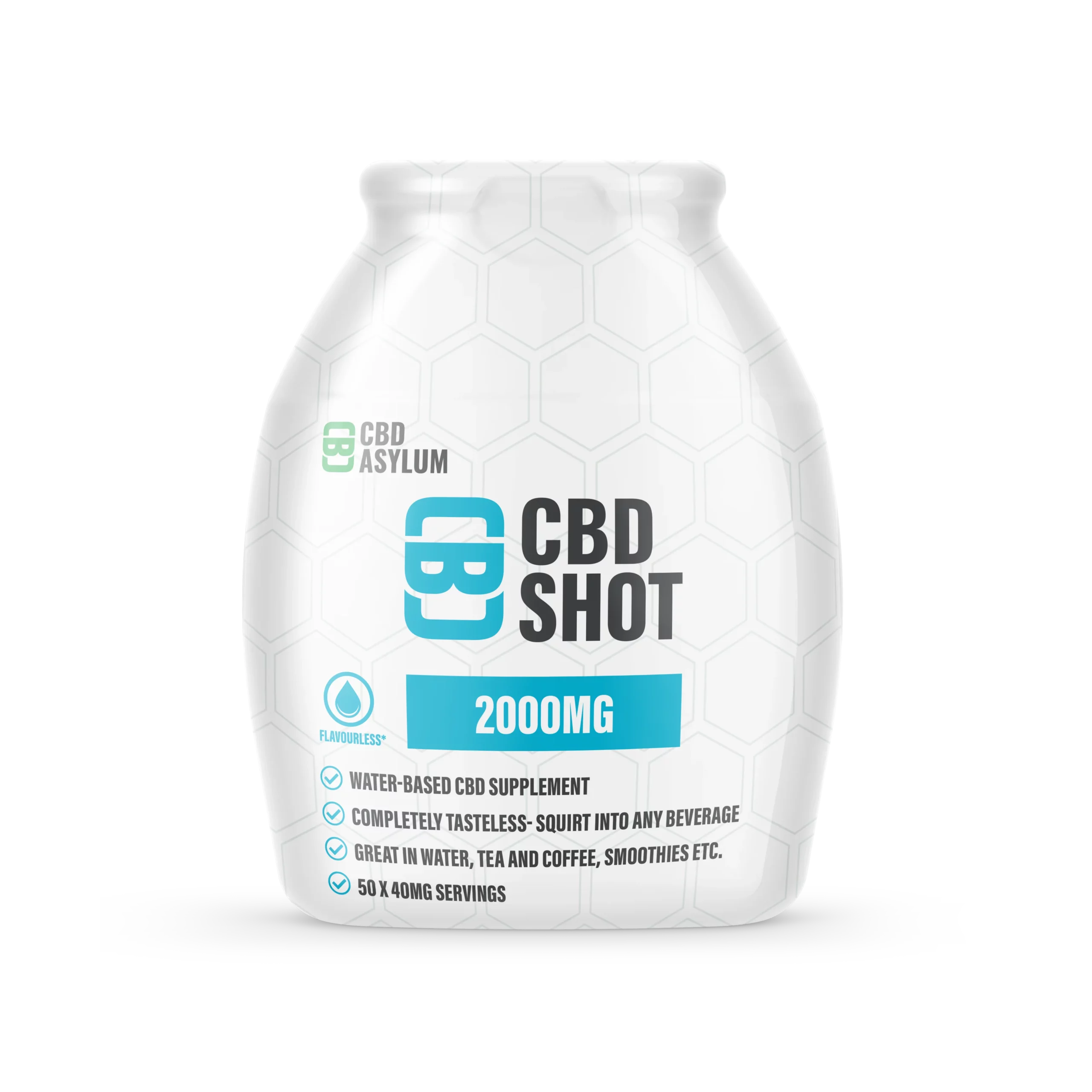CBD Asylum Water Soluble CBD Shot Beverage Enhancer