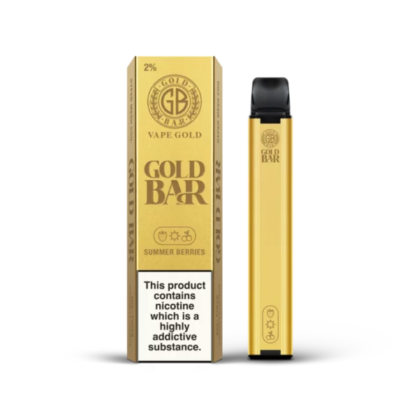 Gold Bar 600 Summer Berries Disposable Vape
