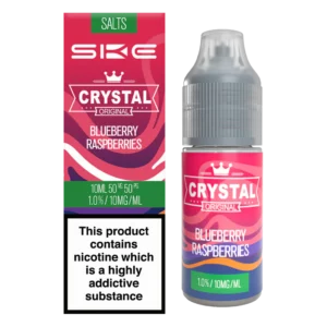 SKE Crystal Salts Blueberry Raspberries 10ml Nic Salt E Liquid