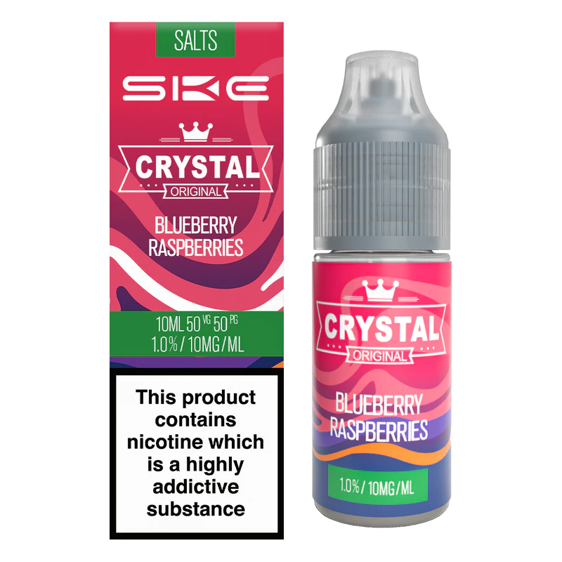 SKE Crystal Salts Blueberry Raspberries 10ml Nic Salt E Liquid