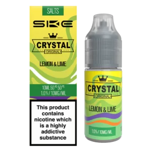 SKE Crystal Salts Lemon & Lime 10ml Nic Salt E Liquid