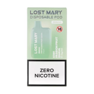 Lost Mary Zero Kiwi Passion Fruit Guava BM600 Disposable Vape