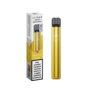 Elf Bar V2 600 Banana Mango Disposable Vape